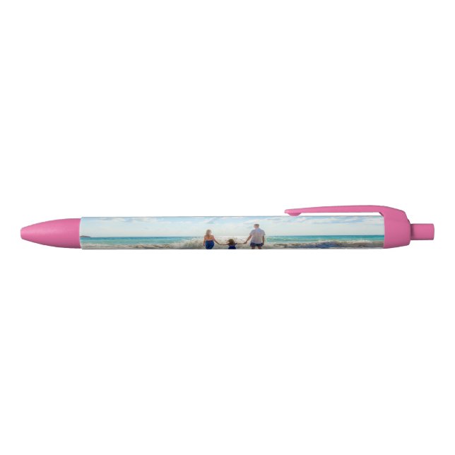 Stylo Bleu Cadeau photo personnalisé avec vos photos préférée (Haut)