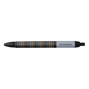 Stylo Bleu Cadeaux de l'équipe des ressources humaines de l'é