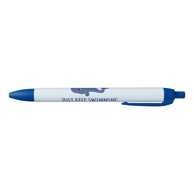 Stylo Bleu Continuez À Nager De La Baleine (Bas)