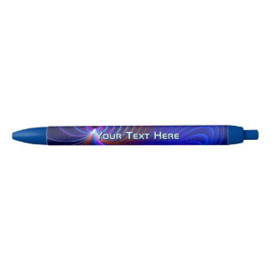 Stylo Bleu Courbure