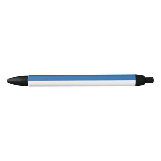 Stylo Bleu Drapeau d'Assen (Devant)