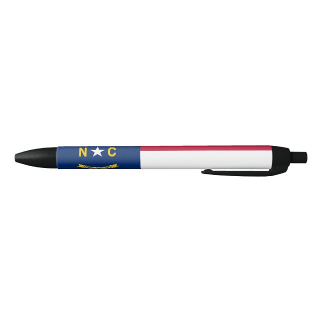Stylo Bleu Drapeau de l'État de Caroline du Nord (Bas)