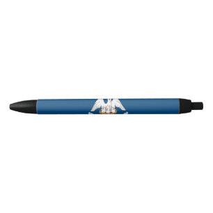 Stylo Bleu Drapeau de l'État de Louisiane