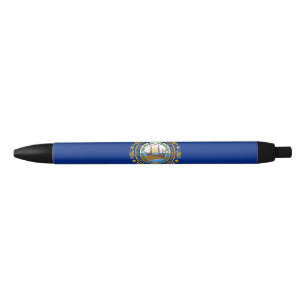 Stylo Bleu Drapeau de l'État du New Hampshire