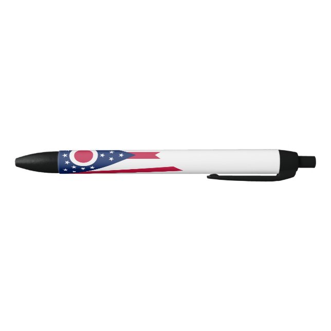 Stylo Bleu Drapeau de l'Ohio (Bas)