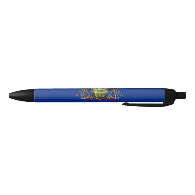 Stylo Bleu Drapeau d'État de Pennsylvanie (Bas)