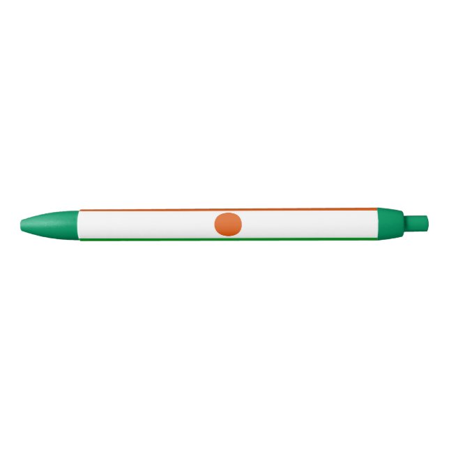 Stylo Bleu Drapeau du Niger (Devant)