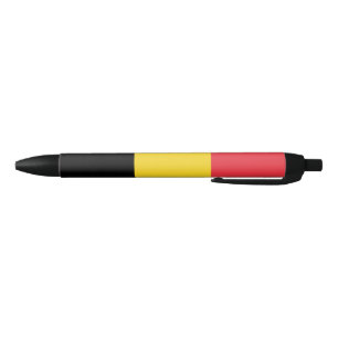 Stylo Bleu Drapeau patriotique belge