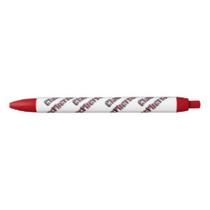 Stylo Bleu Logo de Clan MacPherson Tartan,