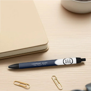 Stylo Bleu Logo d'entreprise de marque promotionnelle navale