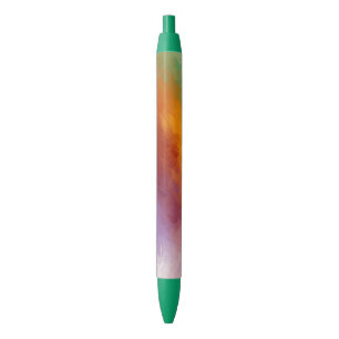 Stylo Bleu Modèle coloré tendance moderne Rainbow Colors