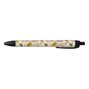 Stylo Bleu Nature naturelle organique vintage de ruche