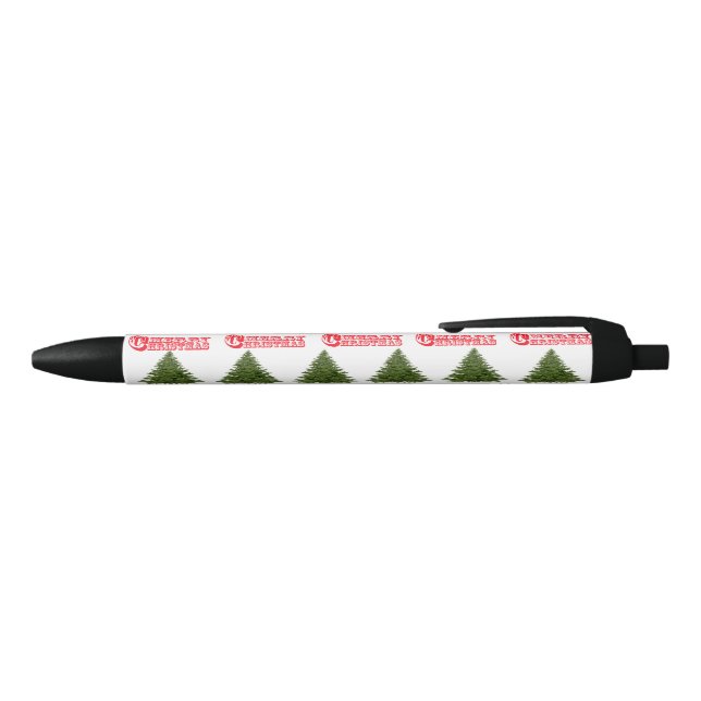 Stylo Bleu Noël laid : Amusant à l'heure de Noël Motif, (Haut)