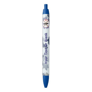 Stylo Bleu Patrouille de ski du Mont Hermon - Camo de neige