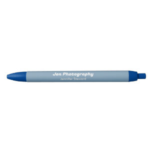 Stylo Bleu Photographe bleu photo personnalisée 