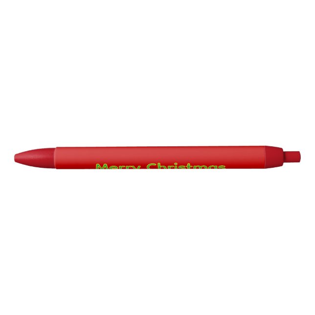 Stylo Bleu Red Christmas wishlist (Devant)