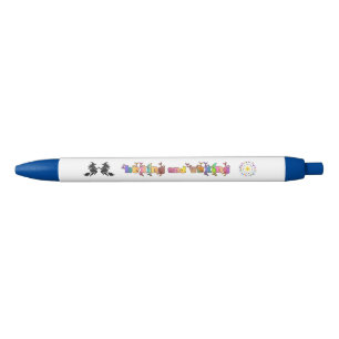 Stylo Bleu Sorcières grasses et lunes étranges