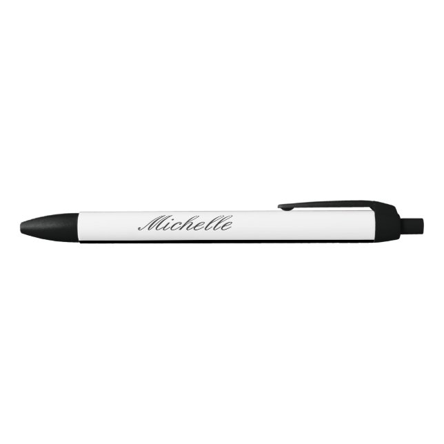Stylo Bleu Touches de piano personnalisées (Haut)