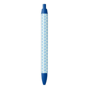 Stylo bleu vif   Conception inspirée des peigne de