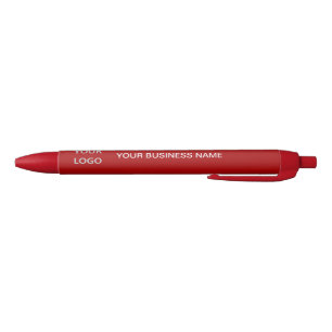 Stylo Bleu Votre nom d'entreprise Logo Pen promotionnel Socié