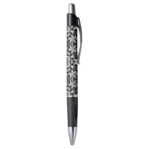 Stylo Bonheur en noir et blanc