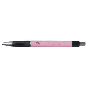Stylo Cadeaux personnalisés Flamant Rose 50e Anniversair