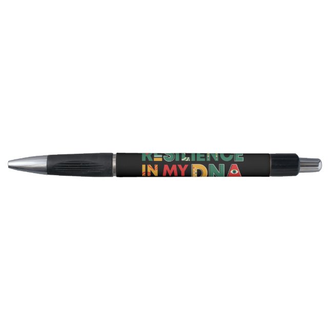 Stylo Célébrer le Mois de l'histoire des Noirs Patrimoin (Devant)