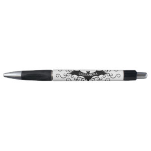 Stylo Chauve-souris victorienne gothique avec tourbillon