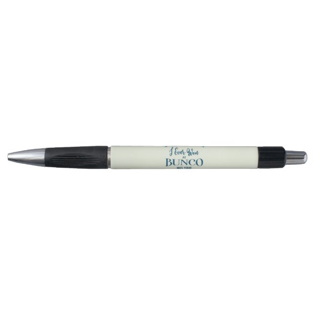 Stylo Citation d'amitié des joueurs de Bunco (Devant)