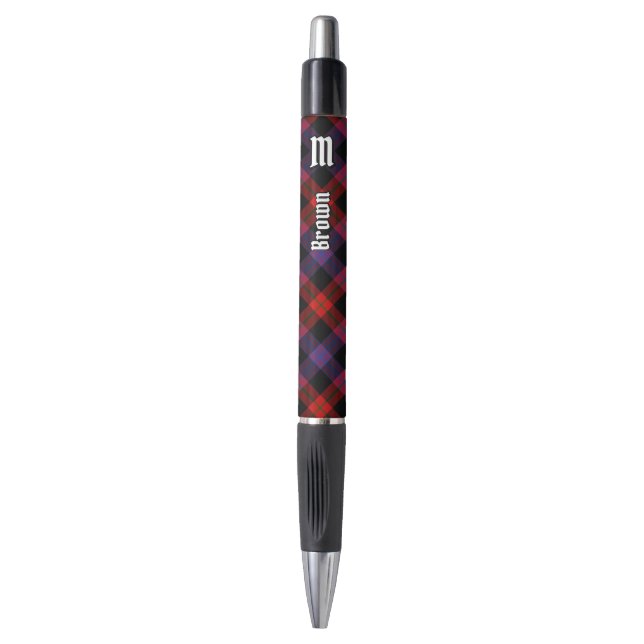 Stylo Clan Brown Tartan (Devant (Vertical))
