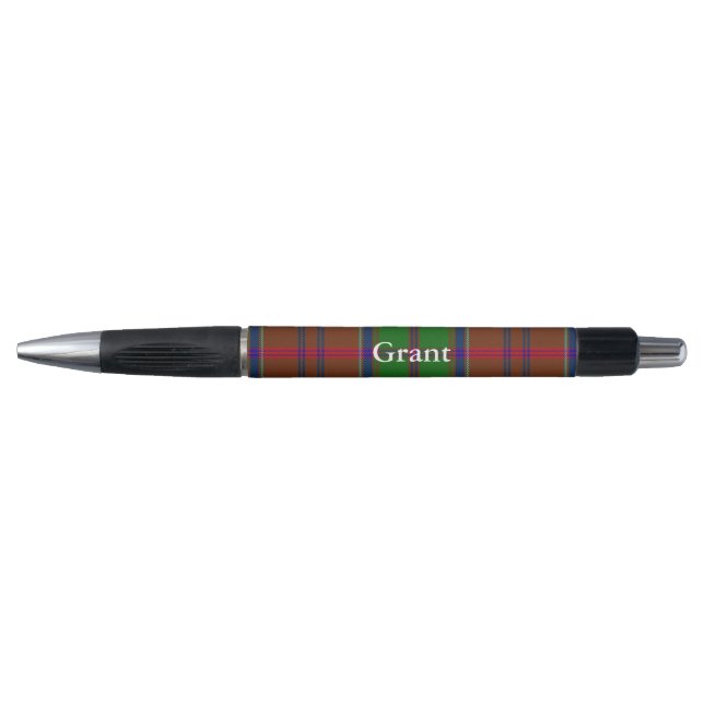 Stylo Clan classique Grant Tartan Plaid Custom Pen (Devant)