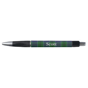 Stylo Clan classique Scott Tartan Plaid Custom Pen