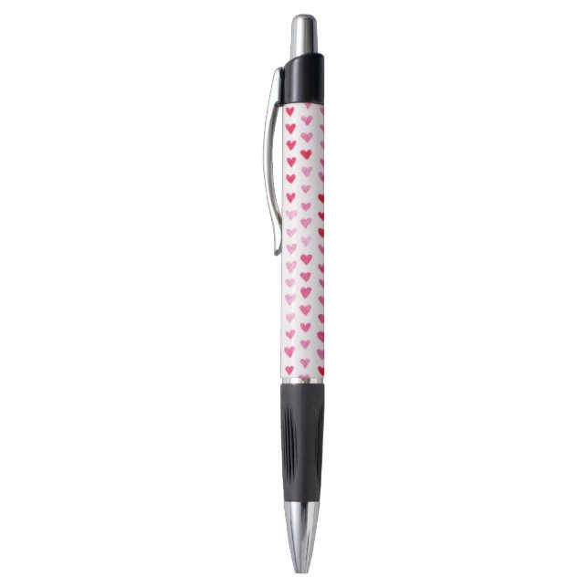 Stylo Coeurs d'aquarelle (Haut (Vertical))