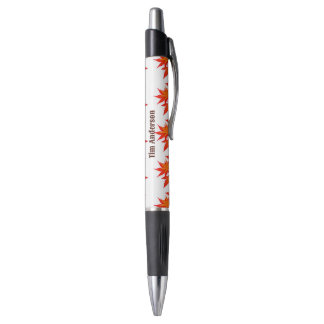 Stylo Couleurs d'automne Maple Feuille Orange Vibrant