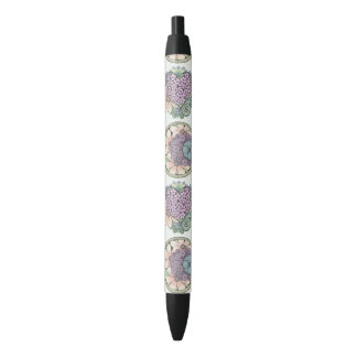 Stylo d'art de gribouillis coeur et fleurs.