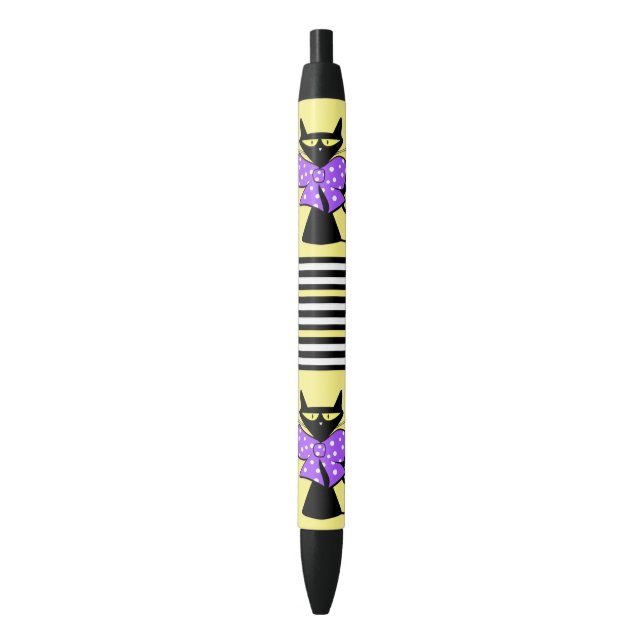 Stylo de bureau et stylo de l'école Feline de chat (devant Vertical)