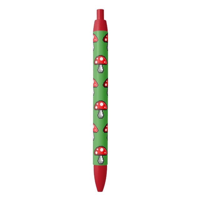 Stylo de champignon de pixel (devant Vertical)