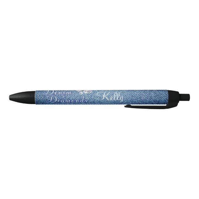Stylo de denim et de diamants (Bas)