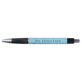 Stylo de ferme abeille bleu ciel moderne