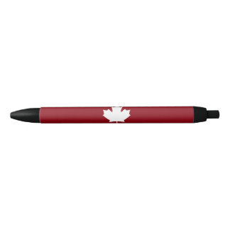 Stylo de feuille d'érable du Canada - couleurs