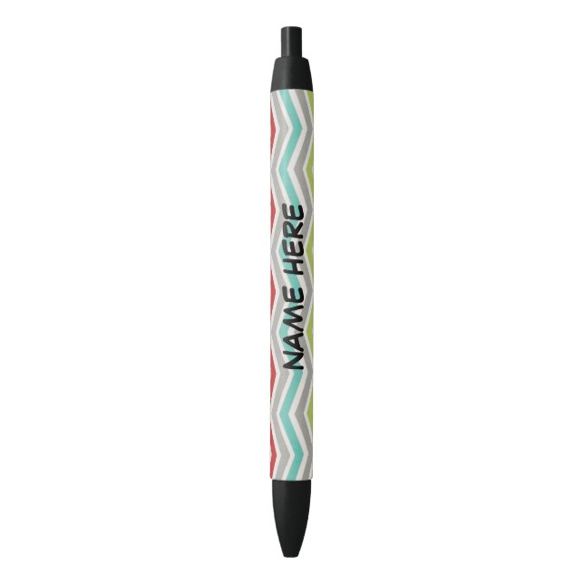 Stylo de motif de zigzag (devant Vertical)