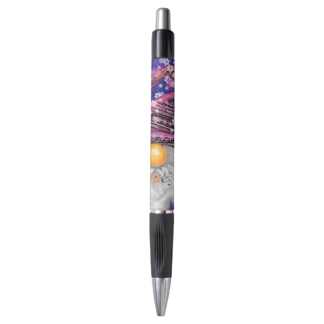 Stylo de Noël Gnome (Devant (Vertical))
