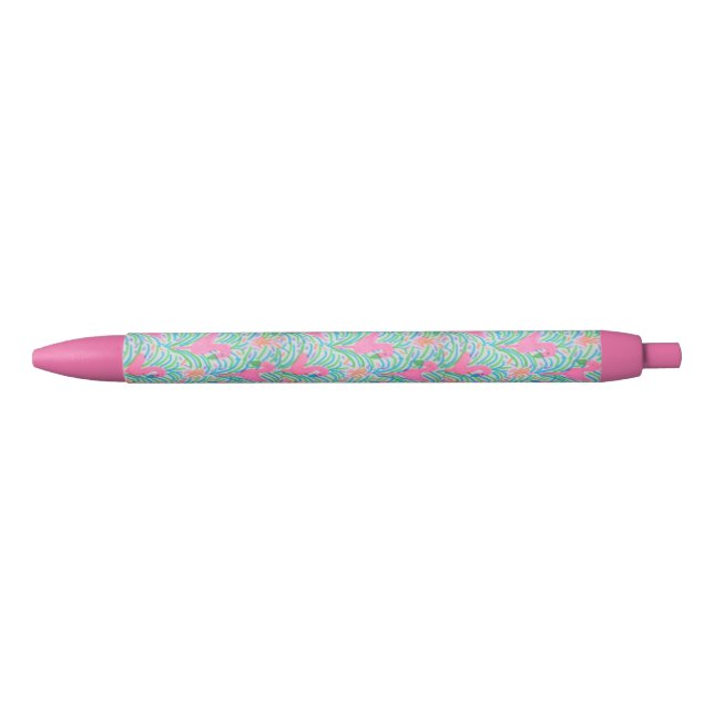 Stylo de partie de jungle de Flamant rose (Devant)