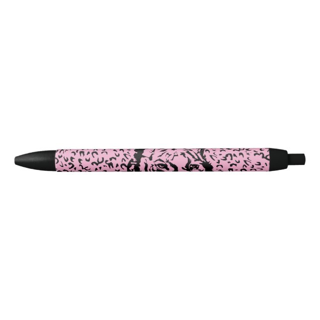 Stylo de tigre rose pour filles (Devant)