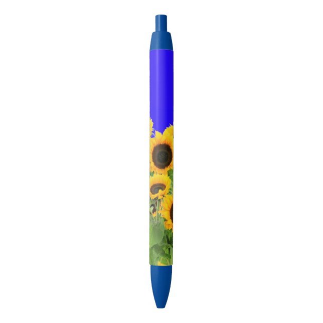 Stylo de tournesol ukrainien Drapeau couleur souti (devant Vertical)