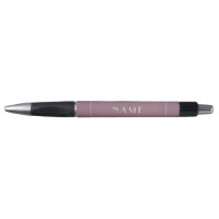 Stylo de typographie minimaliste Mauve moderne de