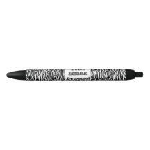 Stylo d'écriture de zèbre