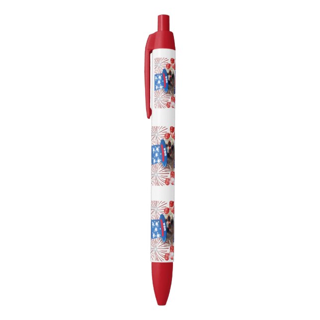 Stylo d'écriture du Patriot Américain Poodé (Haut (Vertical))