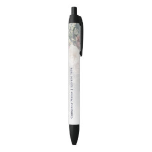 Stylo d'encre noire promotionnel