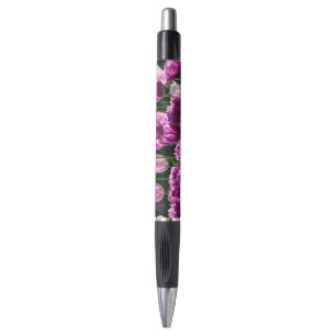 Stylo Des tulipes lilas et roses brillantes par jour ens